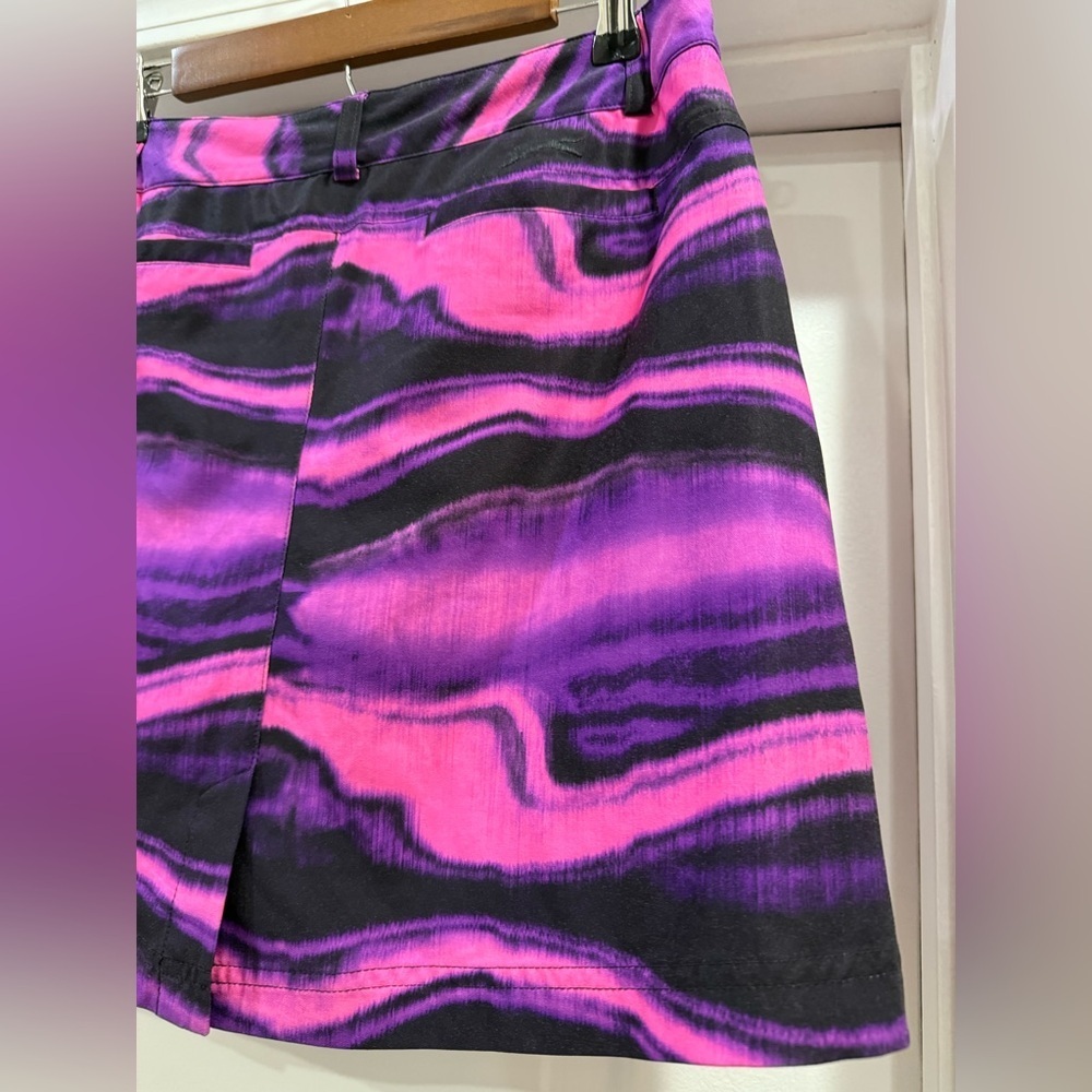 Slazenger Pink and Purple Golf Skort Size 6 - Picture 7 of 14